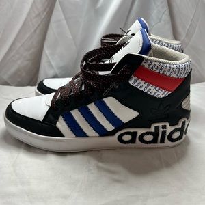 Adidas Hard Court Hi black / royal blue / white